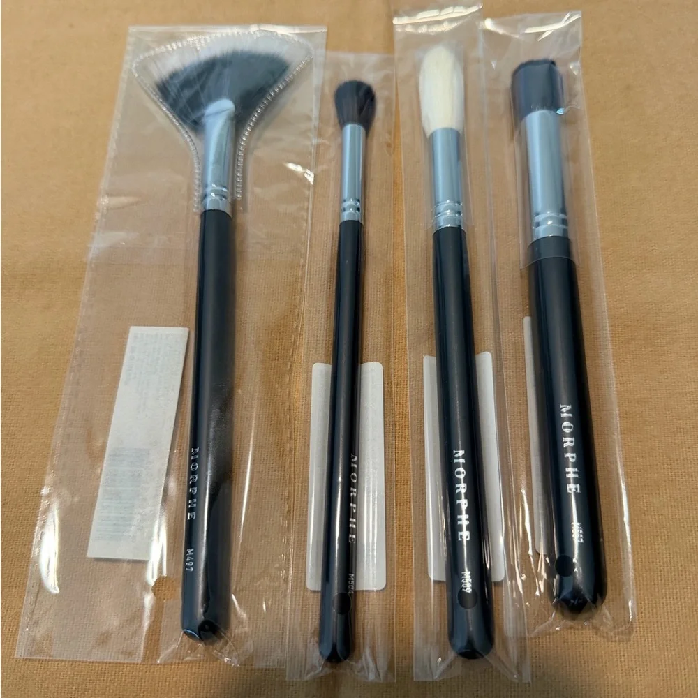 Morphe Makeup Brush 4 Piece Set NEW